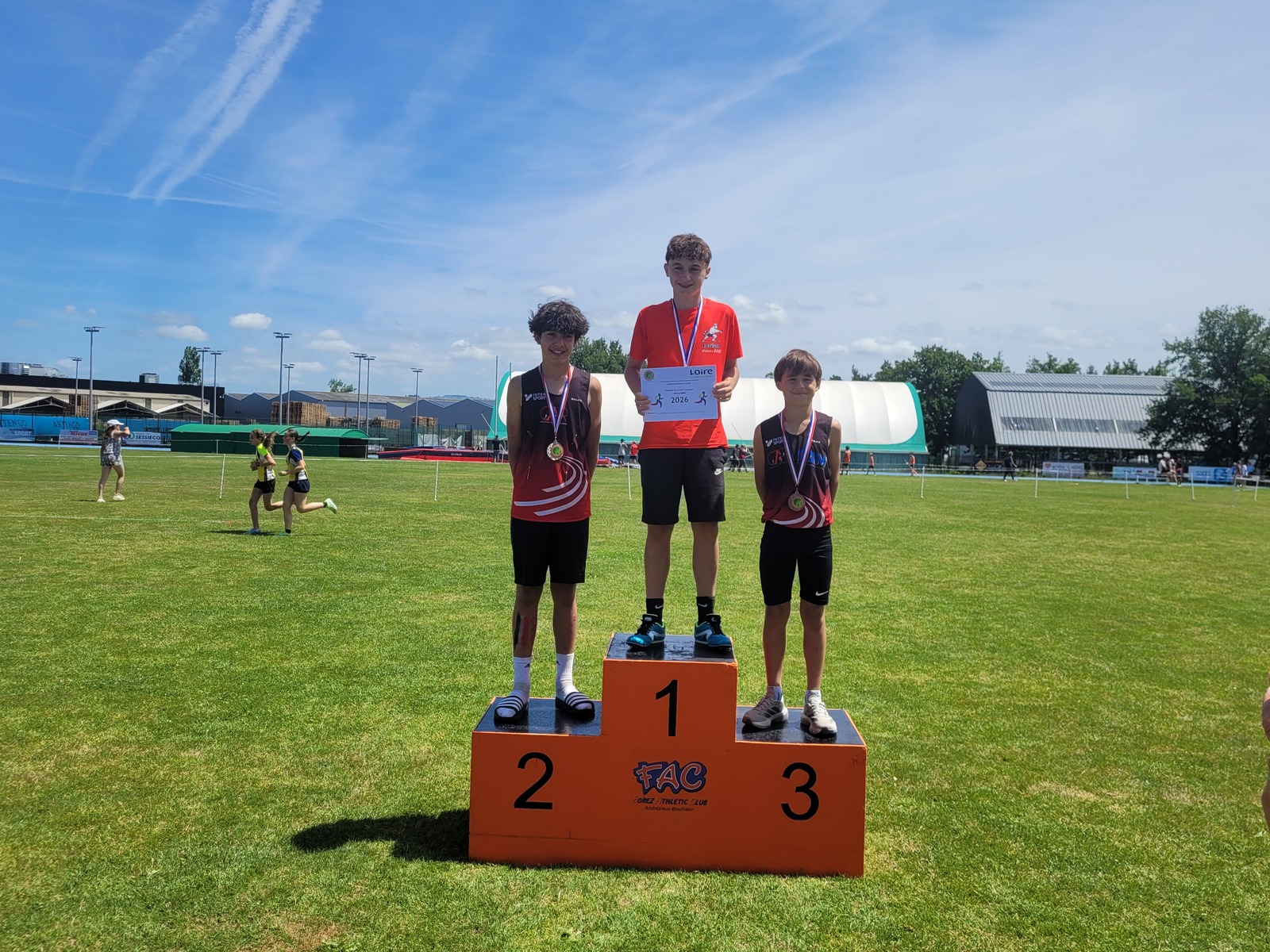 Championnat de la Loire benjamins-minimes et Loire et volcans