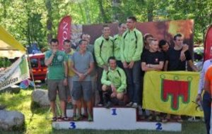 CHAMPIONS DE FRANCE DE TREKKING SAPEURS POMPIERS