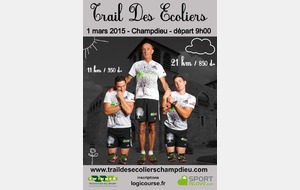 RESULTATS DU WEEK END - TRAIL DES ECOLIERS