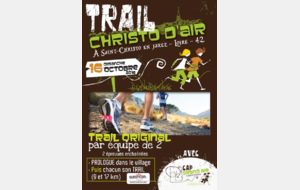 Trail Christo d'Air le dimanche 16 octobre 2016
