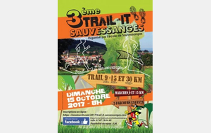 Sauvessanges IT Trail le 15 octobre