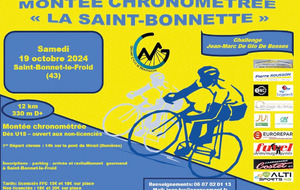 Montée Chrono la St Bonnette