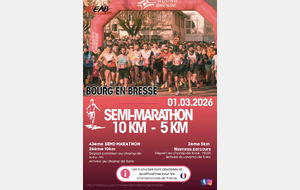 5 et 10km de Bourg en Bresse