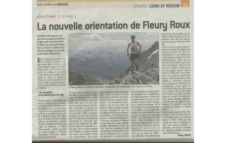 &quot;La nouvelle orientation de Fleury ROUX&quot;