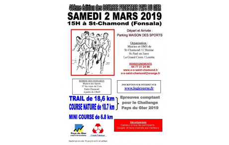 Courses Pédestres Pays du Gier