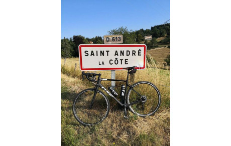 Grimpée cycliste de Chaussan