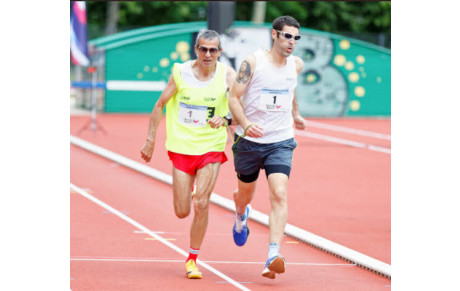 Dominique Dos Santos aux championnats de France athlétisme handisport