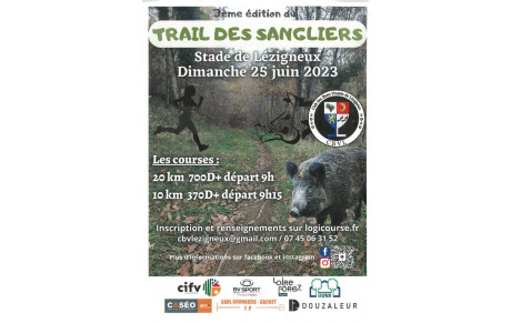 Trail des Sangliers