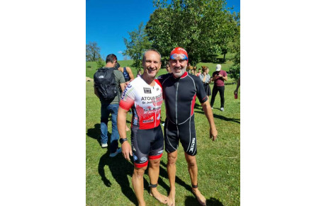 Triathlon au lac de champos