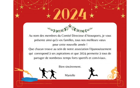 Meilleurs voeux 2024 !